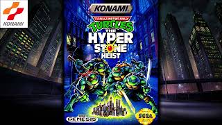 TMNT The Hyperstone Heist 01 Opening Theme SEGA GENMD  OST [upl. by Alaekim]