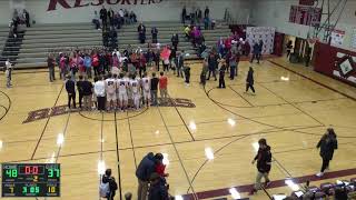 Elkhart Lake  Glenb vs Hilbert High School Varsity Mens Basketball [upl. by Danyelle639]