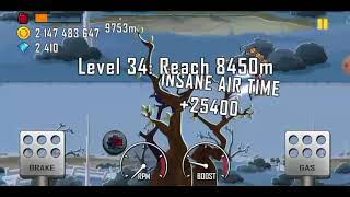 Hill Climb Racing  Carantula amp Bogland 14114 m  Current World Record [upl. by Llertnad]