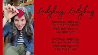 Ladybug Ladybug  An ActionTickle Rhyme for Children [upl. by Leahpar]