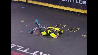 BattleBots HyperShock VS Skorpios [upl. by Ajat]