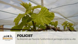 FOLICIST per favorire luniformità di germogliamento su vite [upl. by Leibman]