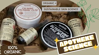 Tried Apotheke Science Skincare Line on Combination Skin  HONEST REVIEW [upl. by Atteiram]