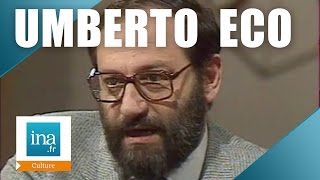 Apostrophes  Umberto Eco quotLe Nom De La Rosequot  Archive INA [upl. by Aihsemak67]