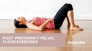 Post Pregnancy Pelvic Floor Exercises  Safe and Effective [upl. by Aratnahs]