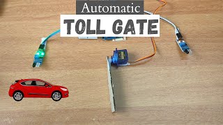 Automatic Toll Booth Gate IR Sensor Electronic Buzz [upl. by Matthaeus]