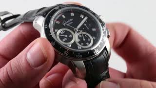 PreOwned Glashutte Original Sport Evolution Chronograph 3931430303 Luxury Watch Review [upl. by Marjie]