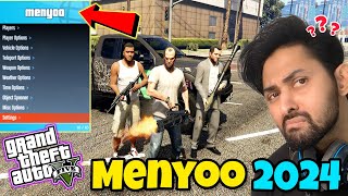 How to Install MENYOO TRAINER in GTA 5 LATEST VERSION 2024  GTA 5 Mods 2024 HindiUrdu  THE NOOB [upl. by Leasim]