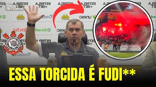 VEJA o que o TÉCNICO do Criciúma falou da TORCIDA do CORINTHIANS ￼ [upl. by Anile]