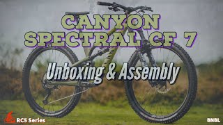 Unboxing and Assembly Edgars Canyon Spectral CF7 29er [upl. by Secnirp]