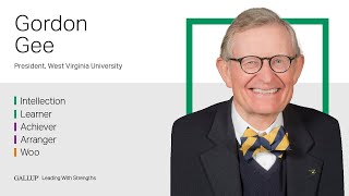 Leading With Strengths  Gordon Gee President West Virginia University [upl. by Earezed]