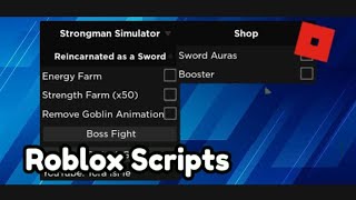 Strongman Simulator Event Script  Roblox [upl. by Elman]