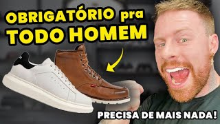 Os ÚNICOS 5 Calçados que TODO HOMEM PRECISA TER  Glow Up Masculino [upl. by Armstrong]