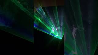 Outdoor Akku Lasershow Test 🤪🤪 [upl. by Zoie44]