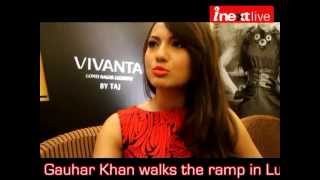 Bigg Boss 7 Winner Gauhar Khans first love is fashion [upl. by Les]