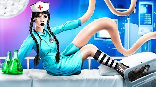 Wednesday Addams Became a Doctor Superheroes in Real Life [upl. by Melba]