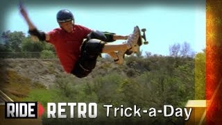 HowTo Skateboarding Frontside Airs on Vert with Tony Hawk amp Bucky Lasek [upl. by Hadrian]