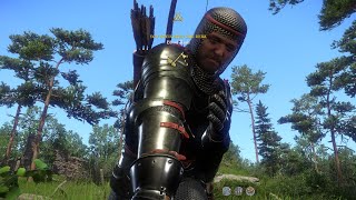 Kingdom Come Deliverance  Part 13 My Friend Timmy Bandit Camp Treasure Map Training Game Movie [upl. by Anayet]