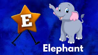 quotLets Learn Letter E Together – ABCs for Kidsquot [upl. by Laicram]