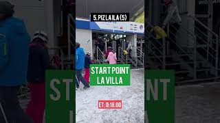 Alta Badia Ski Tips Quickest way to reach Corvara for Sellaronda from Badia amp La Villa shorts [upl. by Skye]