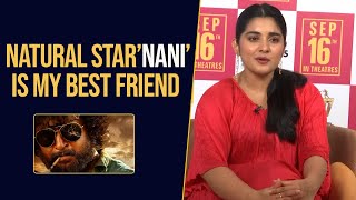 Nivetha Thomas About Natural Star Nani  nani  Mana Stars Plus [upl. by Arim]