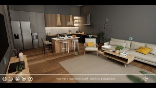 Unreal Engine 5 ArchViz Interactive [upl. by Nagle]