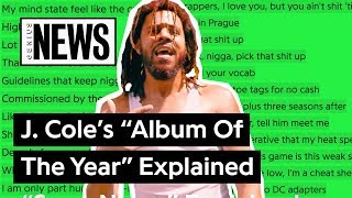 J Cole’s “Album Of The Year” Explained  Song Stories [upl. by Baerl129]