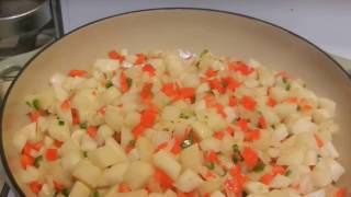 Homestyle Potatoes How to Saute Potatoes with Meat [upl. by Emmett]