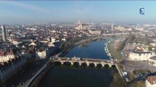 La Bourgogne vue du ciel  survol de quelques lieux emblématiques de lYonne [upl. by Vogeley]