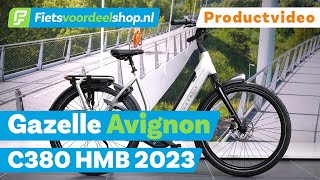 Gazelle Avignon C380 HMB LTD 2023  Fietsvoordeelshopnl Productvideo [upl. by Releyks]