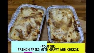 Poutine  French Fries with Gravy and Cheese  Joes Humble Kitchen  How to make Poutine [upl. by Derna]