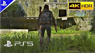 THE LAST OF US 2 REMASTERED PS5 4K60FPS HDR Gameplay Free Roam Fidelity Mode [upl. by Bogusz814]