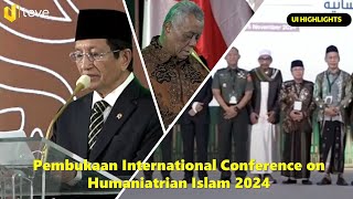 UI Highlights INTERNATIONAL CONFERENCE ON HUMANITARIAN ISLAM 2024 [upl. by Issak612]