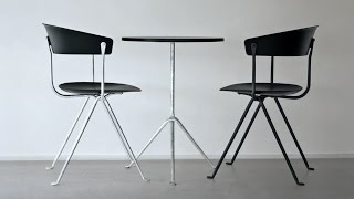 Bouroullec brothers forge wroughtiron frame for Officina furniture [upl. by Pantin]