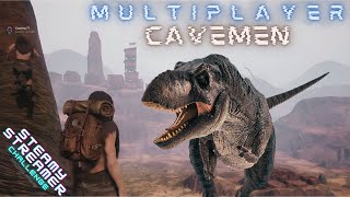 Multiplayer Cavemen  Me Cave Man Big Tooth Attack [upl. by Nawrocki985]