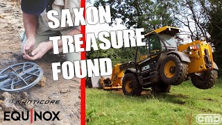 Unearthing Ancient Anglosaxon Treasure In The Uk  Metal Detecting Discovery [upl. by Lindly106]