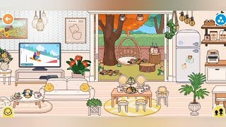 🍁 🍁 🍁 Aesthetic Toca Boca Maple Avenue House Building✨ Toca Life World 🌎 [upl. by Saunder847]