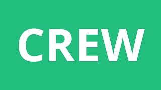 How To Pronounce Crew  Pronunciation Academy [upl. by Cly]