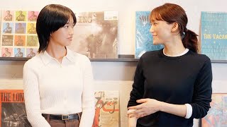 綾瀬はるか＆河合優実、CM初共演「きれいすぎて直視できなかった」 ユニクロ新CMインタビュー [upl. by Hugon362]