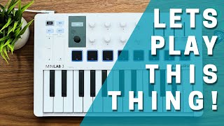 Arturia Minilab Mk3 The Ultimate Midi Controller For Beginners [upl. by Aicsila]