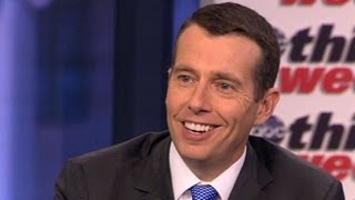 David Plouffe This Week Interview President Obamas Vision of America in His 2nd Term [upl. by Earized]