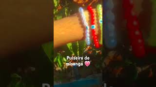 pulseira de misanga music cover song pop beads [upl. by Benzel186]