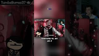 Reaccionando a quotPENNYWISE VS ART ║ COMBATES MORTALES DE RAP SPECIAL EDITION ║ JAYFquot [upl. by Tu]