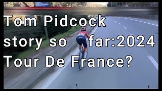 Tom Pidcock Rising Through the Ranks  TDF 2024 [upl. by Ruhtracm]