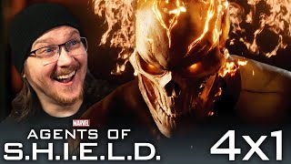 AGENTS OF SHIELD 4x1 REACTION  The Ghost  First Time Watching  Review [upl. by Aihseyn645]