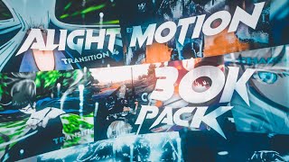 Alight Motion Pack  SHAKE EFFECT TRANSITION CC TEXT ANIMATION OVERLAY by zrosezz [upl. by Luckett23]