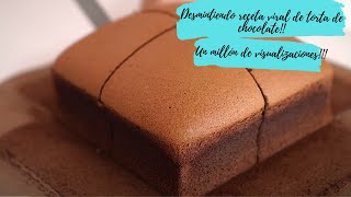 TORTAPASTEL DE CHOCOLATE SUPER ESPONJOSO [upl. by Ostler]