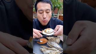 Oyster oyster seafood food cooking viralvideo eating shorts [upl. by Kore]