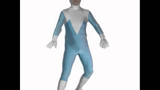 The Incredibles Frozone Costume Frozone Supersuit [upl. by Julina]