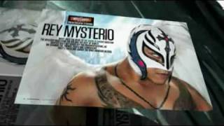 WWE MagazineFebruary Cover Star Rey Mysterio [upl. by Aihsela402]